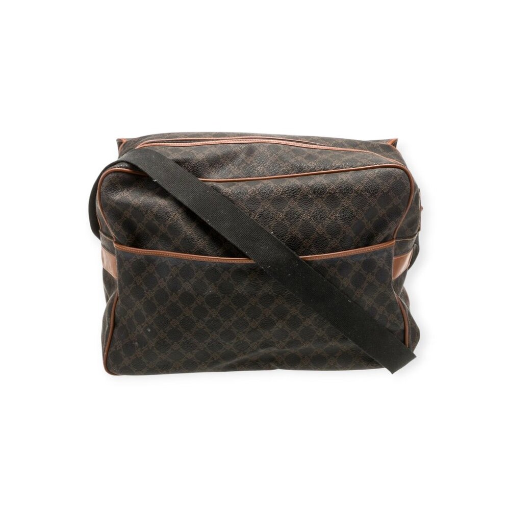 Bally Messenger Bag Unisex One Size Black/Brown Monogram Canvas - Picture 3 of 4